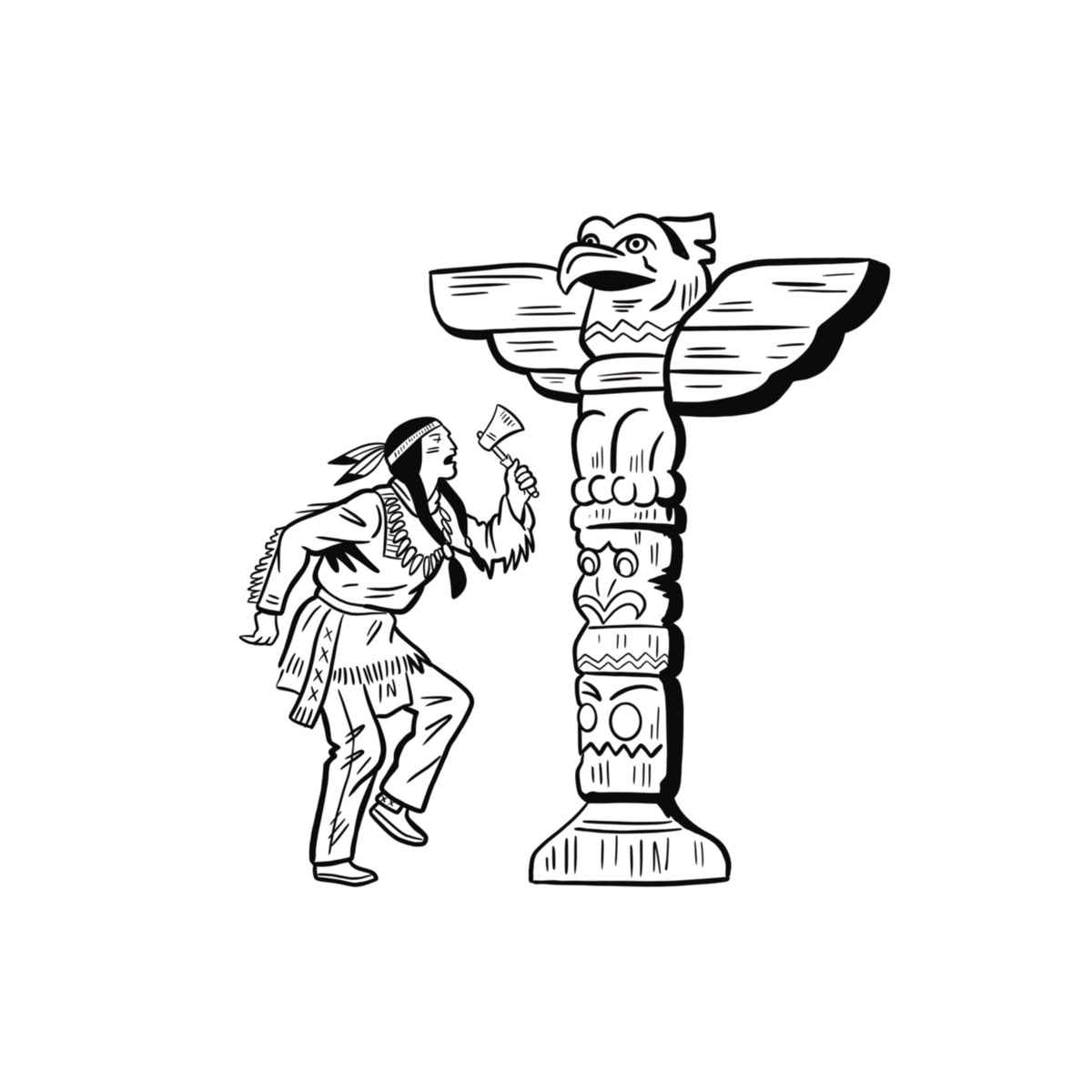 Native American totem
