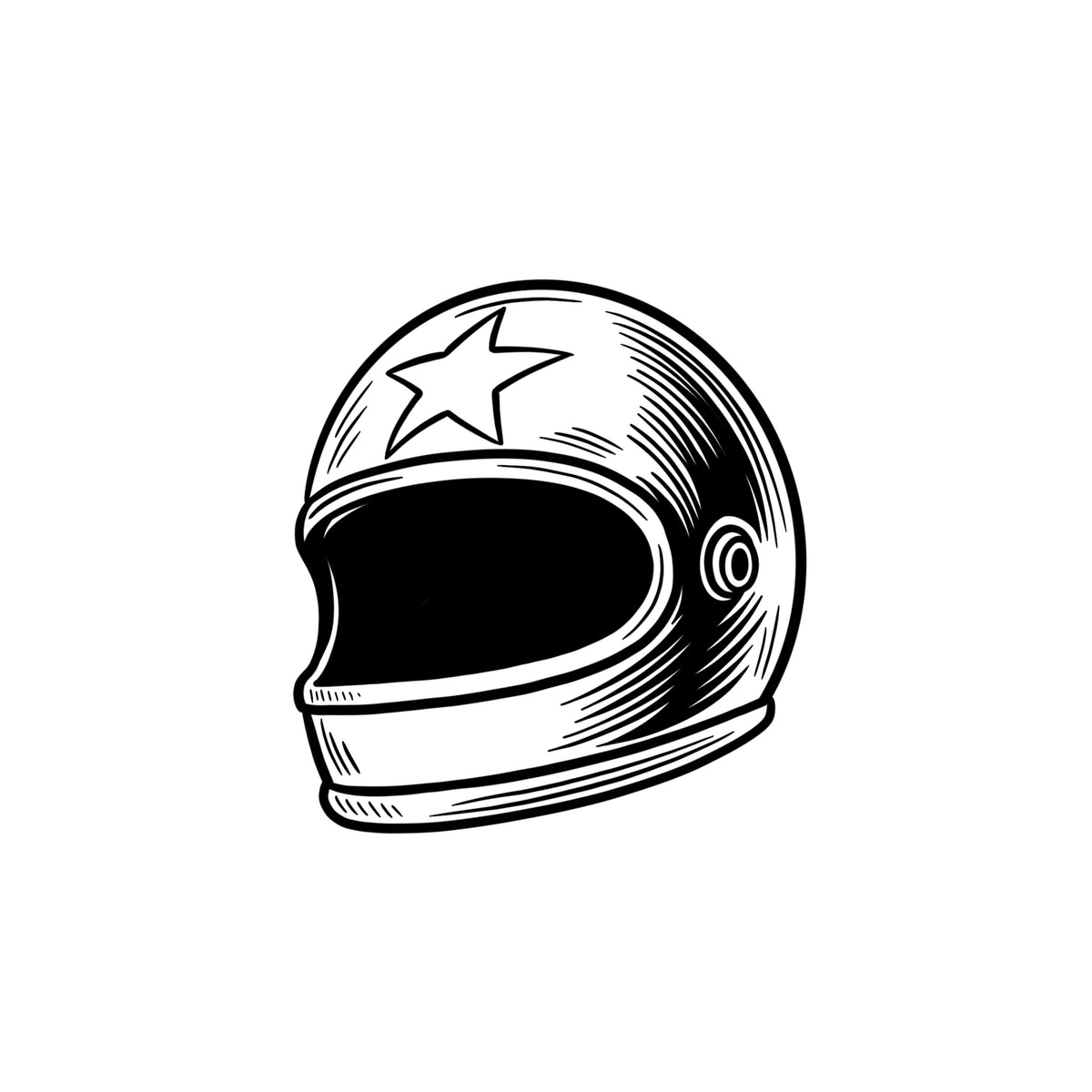 Vintage helmet