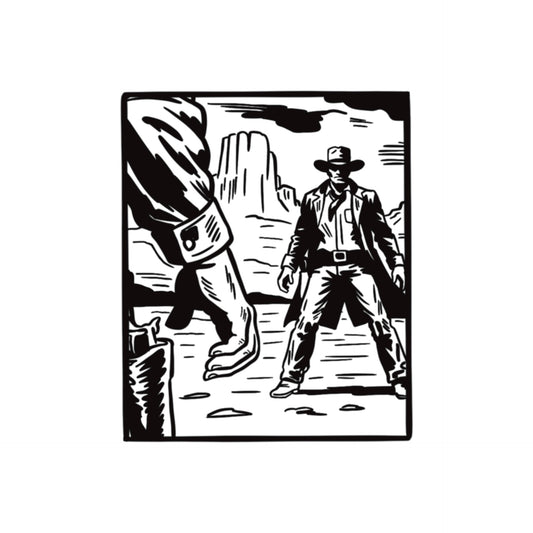 LAST STAND tattoo flash design